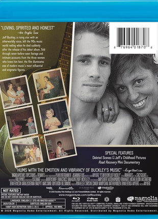 It's Never Over, Jeff Buckley (Blu-ray)