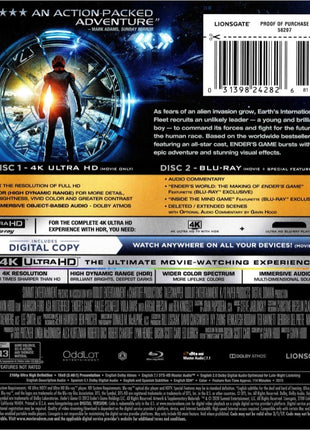Ender's Game (4K Ultra HD/Blu-ray)
