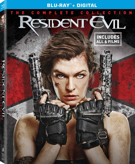 Resident Evil The Complete Collection (Blu-ray): Resident Evil / Apocalypse / Extinction / Afterlife / Retribution / The Final Chapter