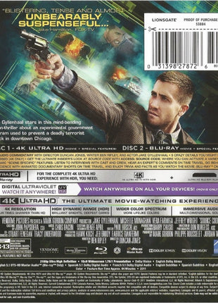 Source Code (4K Ultra HD/Blu-ray)