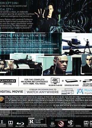 Matrix (4K Ultra HD/Blu-ray)