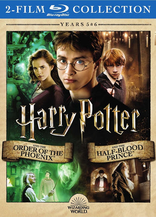 Harry Potter: Years 5 & 6 (Blu-ray): Harry Potter And The Order Of The Phoenix / Harry Potter And The Half-Blood Prince