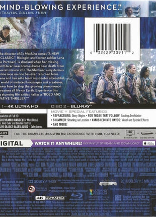 Annihilation (4K Ultra HD/Blu-ray)