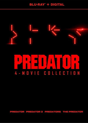Predator 4-Movie Collection (Blu-ray): Predator / Predator 2 / Predators / The Predator