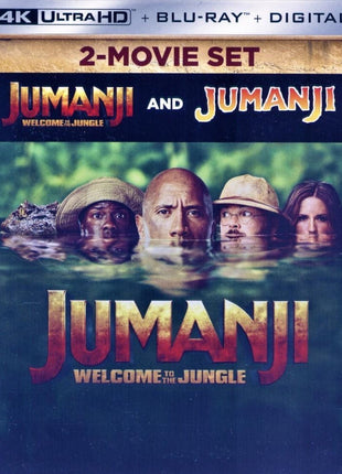Jumanji / Jumanji: Welcome To The Jungle: Limited Edition (4K Ultra HD/Blu-ray)(SteelBook)