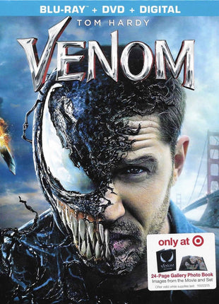 Venom: Limited Edition (2018)(Blu-ray/DVD)(w/Gallery Book)