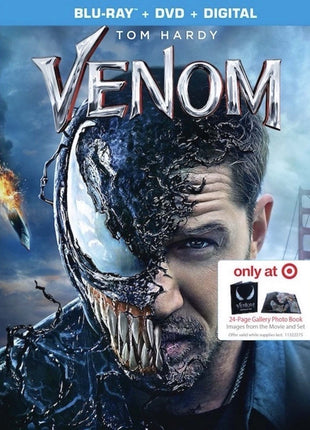 Venom: Limited Edition (2018)(Blu-ray/DVD)(w/Gallery Book)