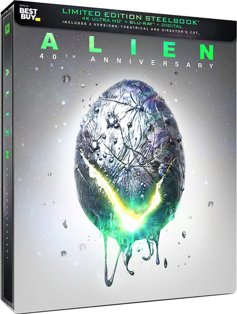 Alien: 40th Anniversary Edition: Limited Edition (4K Ultra HD/Blu-ray)(SteelBook)