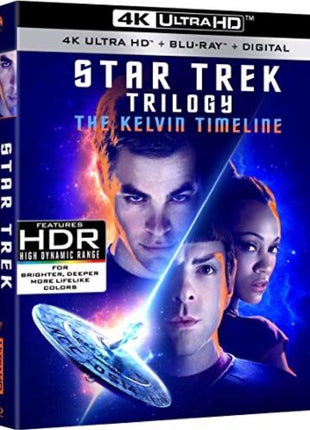Star Trek Trilogy: The Kelvin Timeline: Limited Edition (4K Ultra HD/Blu-ray): Star Trek / Star Trek Into Darkness / Star Trek Beyond