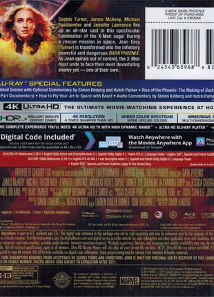 X-Men: Dark Phoenix (4K Ultra HD/Blu-ray)