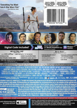 Star Wars Episode IX: Rise Of Skywalker: Limited Edition (4K Ultra HD/Blu-ray)(w/Filmmaker Gallery Book)