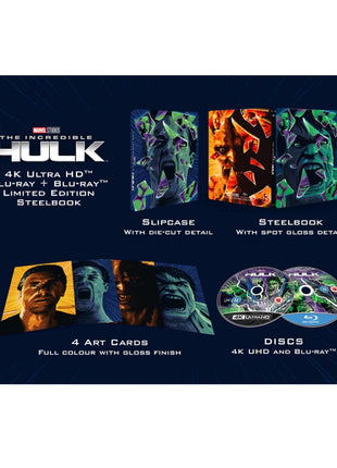 Incredible Hulk: Limited Edition (2008)(4K Ultra HD-UK/Blu-ray-UK)(SteelBook)