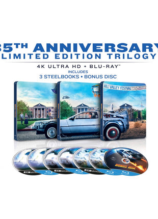Back To The Future: The Ultimate Trilogy: Limited Edition (4K Ultra HD-UK/Blu-ray-UK)(SteelBook)