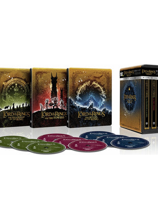 Lord Of The Rings: The Motion Picture Trilogy: Limited Edition (4K Ultra HD)(SteelBook)