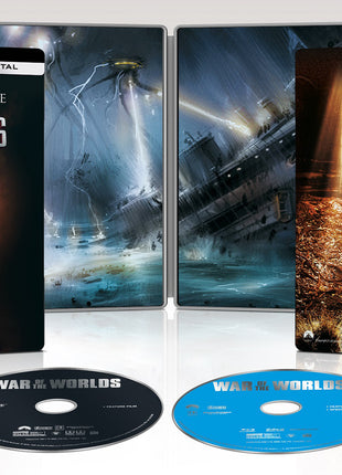 War Of The Worlds: 15th Anniversary Limited Edition (2005)(4K Ultra HD/Blu-ray)(SteelBook)