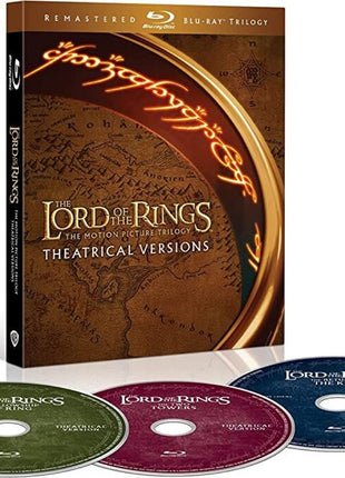 Lord Of The Rings: The Motion Picture Trilogy Remastered: Theatrical Versions (Blu-ray): The Fellowship Of Ring / The Two Towers / The Return Of King