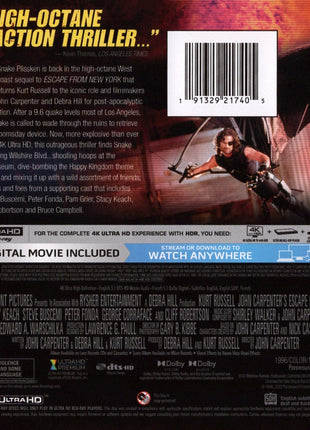 Escape From L.A. (4K Ultra HD)