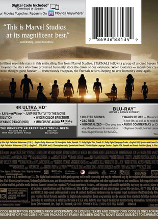 Eternals (4K Ultra HD/Blu-ray)