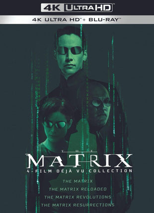 Matrix 4-Film Deja Vu Collection (4K Ultra HD/Blu-ray): The Matrix / The Matrix Reloaded / The Matrix Revolutions / The Matrix Resurrections
