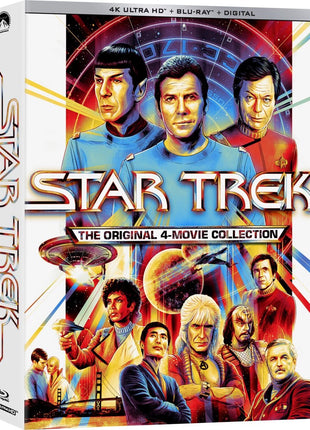Star Trek: The Original 4-Movie Collection (4K Ultra HD/Blu-ray)(Reissue): Star Trek: The Motion Picture / The Wrath Of Khan / The Search For Spock / The Voyage Home