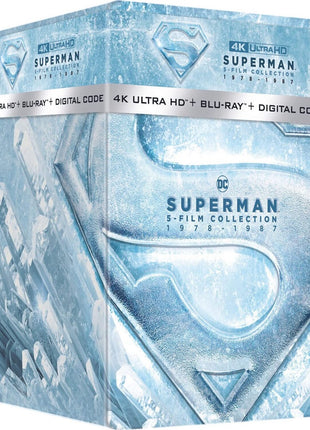 Superman: 5-Film Collection (4K Ultra HD/Blu-ray)(SteelBook): Superman: The Movie / Superman II / Superman III / Superman IV: The Quest For Peace