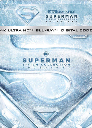 Superman: 5-Film Collection (4K Ultra HD/Blu-ray)(SteelBook): Superman: The Movie / Superman II / Superman III / Superman IV: The Quest For Peace