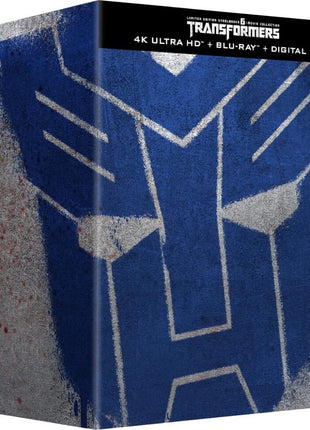 Transformers: 6-Movie Collection: Limited Edition (4K Ultra HD/Blu-ray)(SteelBook): Transformers / Revenge Of The Fallen / Dark Of The Moon / Age Of Extinction / The Last Knight / Bumblebee