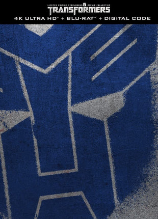 Transformers: 6-Movie Collection: Limited Edition (4K Ultra HD/Blu-ray)(SteelBook): Transformers / Revenge Of The Fallen / Dark Of The Moon / Age Of Extinction / The Last Knight / Bumblebee