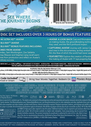 Avatar (4K Ultra HD/Blu-ray)