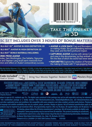 Avatar (Blu-ray 3D/Blu-ray)