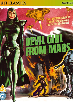 Devil Girl From Mars: Cult Classics (Blu-ray-UK)