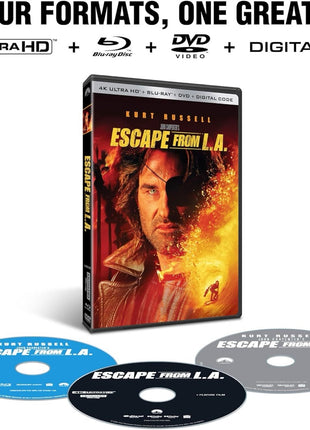 Escape From L.A. (4K Ultra HD/Blu-ray/DVD)