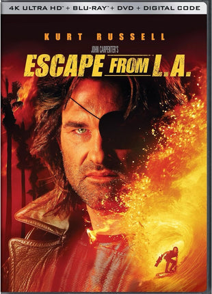 Escape From L.A. (4K Ultra HD/Blu-ray/DVD)
