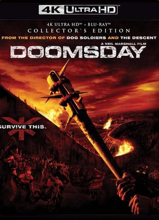 Doomsday: Collector's Edition (4K Ultra HD/Blu-ray)