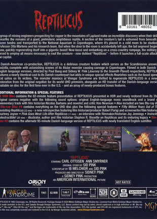 Reptilicus: Limited Edition (4K Ultra HD/Blu-ray)
