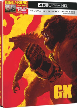 Godzilla x Kong: The New Empire: Limited Edition (4K Ultra HD/Blu-ray)(SteelBook)(RePackaged)