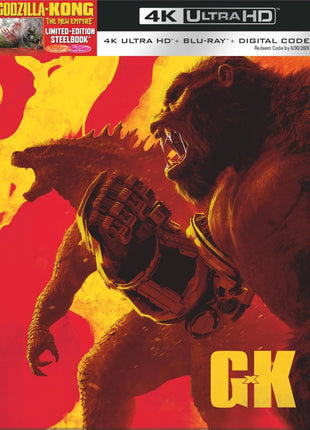 Godzilla x Kong: The New Empire: Limited Edition (4K Ultra HD/Blu-ray)(SteelBook)(RePackaged)