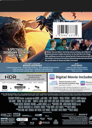 Venom: The Last Dance (4K Ultra HD/Blu-ray)