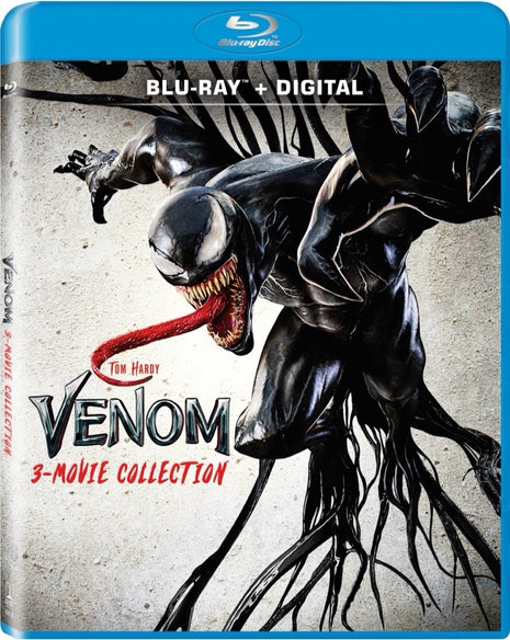 Venom: 3-Movie Collection (Blu-ray): Venom / Venom: Let There Be Carnage / Venom: The Last Dance