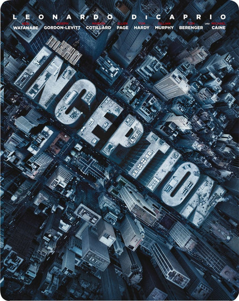 Inception: Limited Edition (4K Ultra HD-UK/Blu-ray-UK)(SteelBook)(RePackaged)