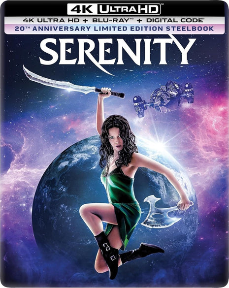 Serenity: 20th Anniversary Limited Edition (4K Ultra HD/Blu-ray)(SteelBook)