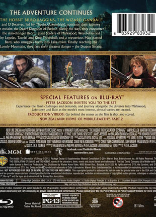 Hobbit: The Desolation Of Smaug (Blu-ray)
