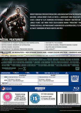 Predators (4K Ultra HD-UK/Blu-ray-UK)