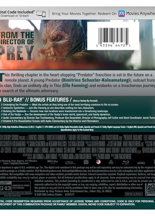 Predator: Badlands (Blu-ray)