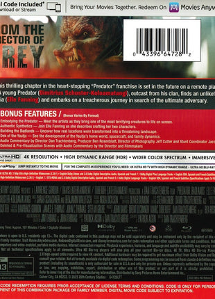 Predator: Badlands (4K Ultra HD/Blu-ray)