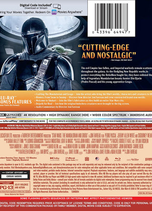 Star Wars: The Mandalorian And Grogu: Limited Edition (4K Ultra HD/Blu-ray)(SteelBook)