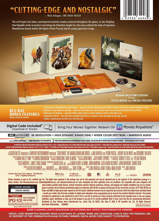 Star Wars: The Mandalorian And Grogu: Beskar Collector's Limited Edition (4K Ultra HD/Blu-ray)(SteelBook)