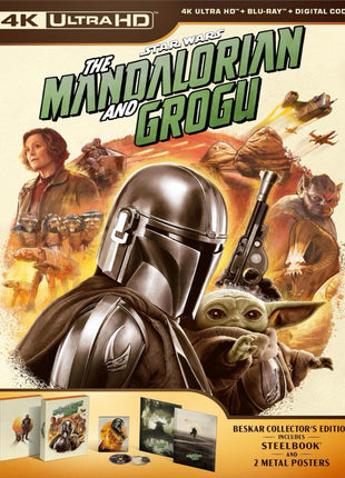 Star Wars: The Mandalorian And Grogu: Beskar Collector's Limited Edition (4K Ultra HD/Blu-ray)(SteelBook)
