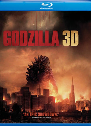 Godzilla 3D (2014)(Blu-ray 3D/Blu-ray)