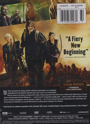 Walking Dead: The Complete Tenth Season